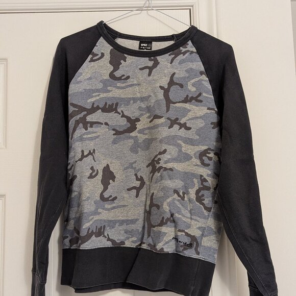 ANDY WARHOL x UNIQLO 'Camouflage' SPRZ NY Art Sweatshirt Men's Camo (XS) - Picture 1 of 2